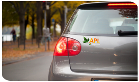 Autoaufkleber "APLgo" Klein